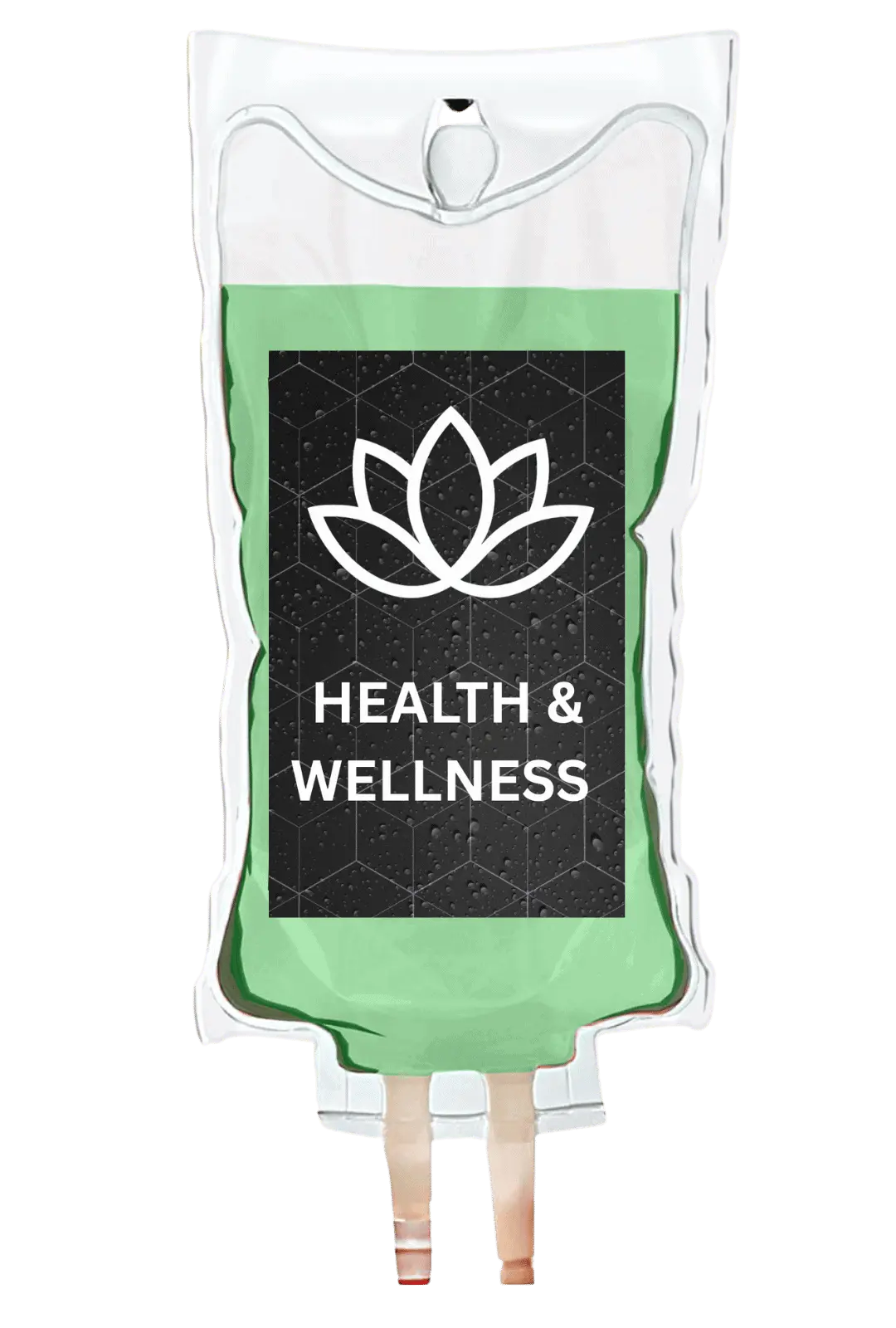 Vitamin infusion IV bag prepared by licensed medical team